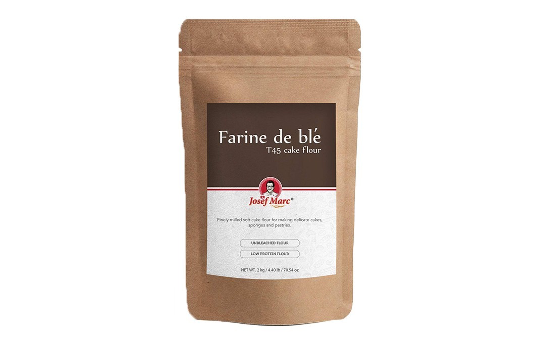 Josef Marc Farine De Bl'e T45 Cake Flour   Pack  2 kilogram